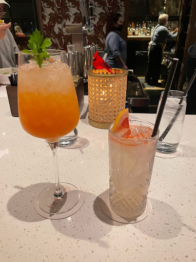 Craft cocktails at Birdie's