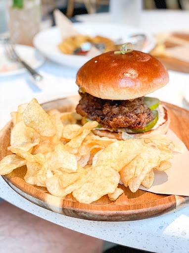 Delicious dishes at Birdie's Rooftop Bar