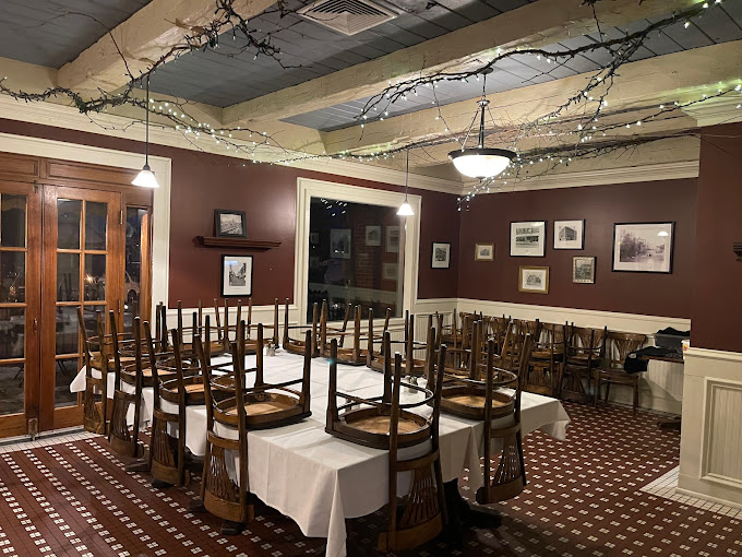 Interior of Don Hall’s Old Gas House